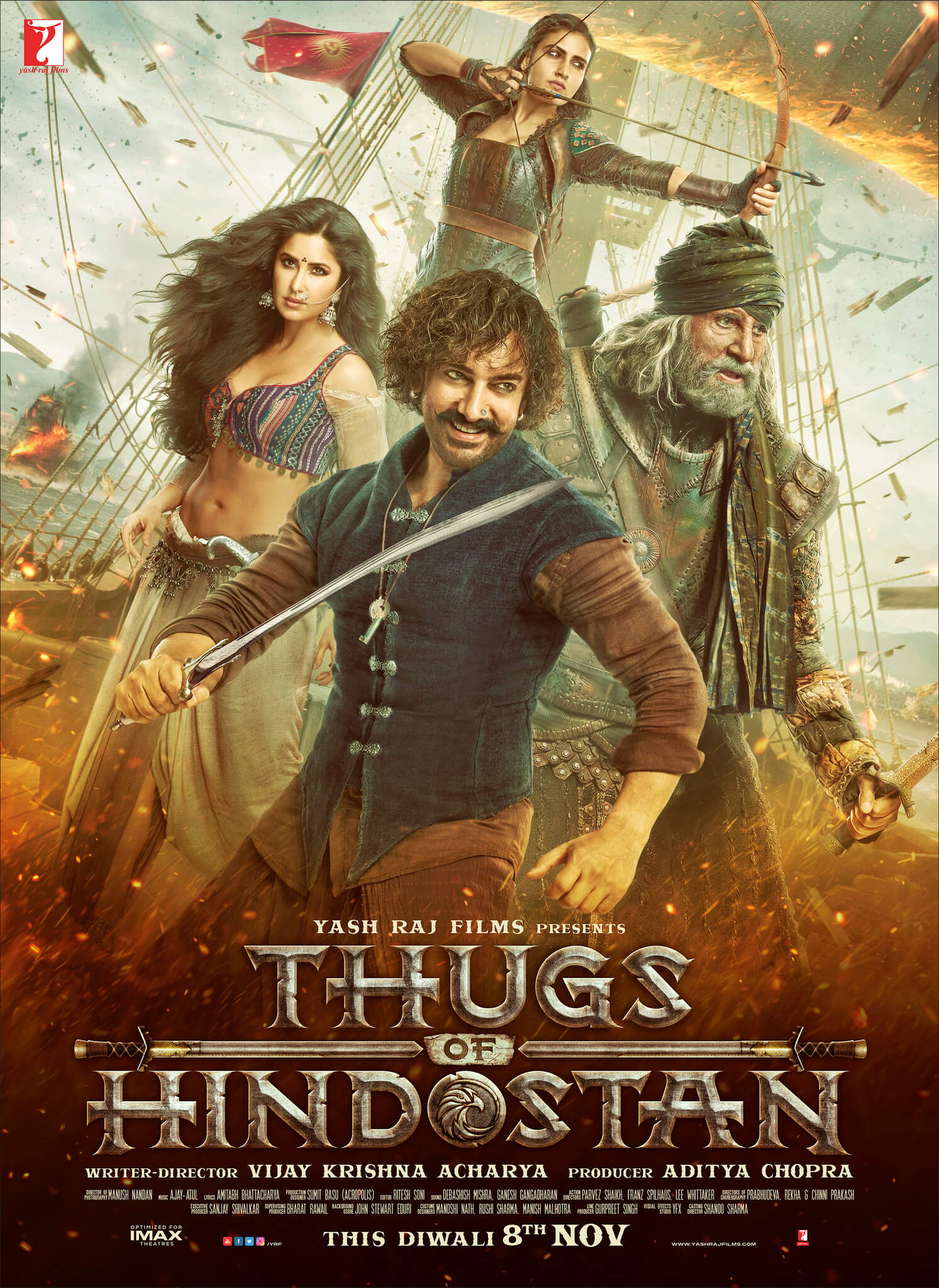 Thugs of Hindostan 2018 - poster